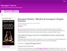 Tablet Screenshot of massagemtantrica.net.br